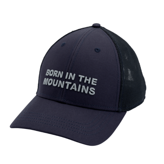 Kuhl BIM Trucker Hat - Pirate Blue on a white background