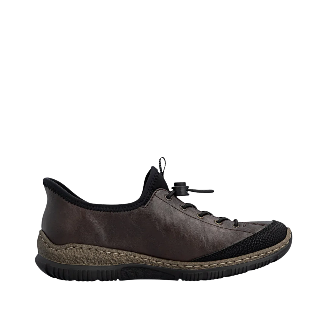 Grey shoe on a white background