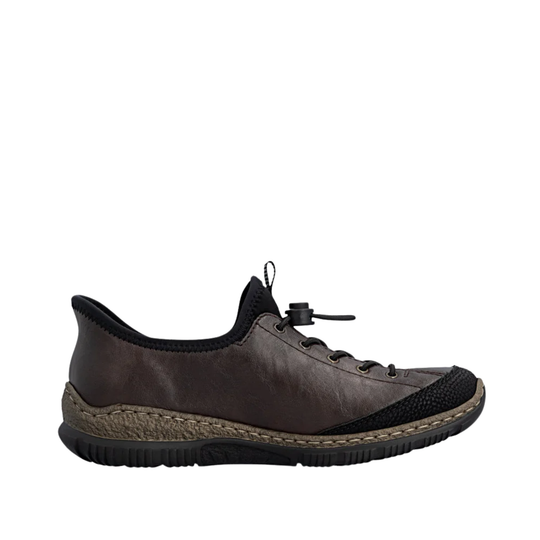 Grey shoe on a white background
