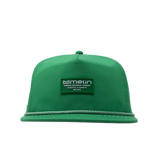 Melin Coronado Brick Hydro - Kelly Green front view on a white background