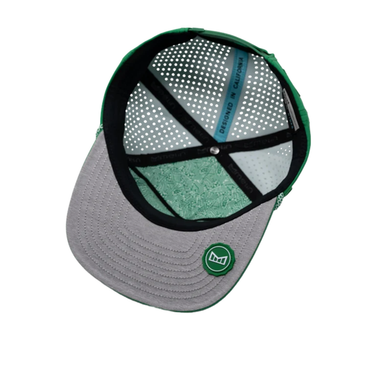 Melin Coronado Brick Hydro - Kelly Green inside of the interior on a white background
