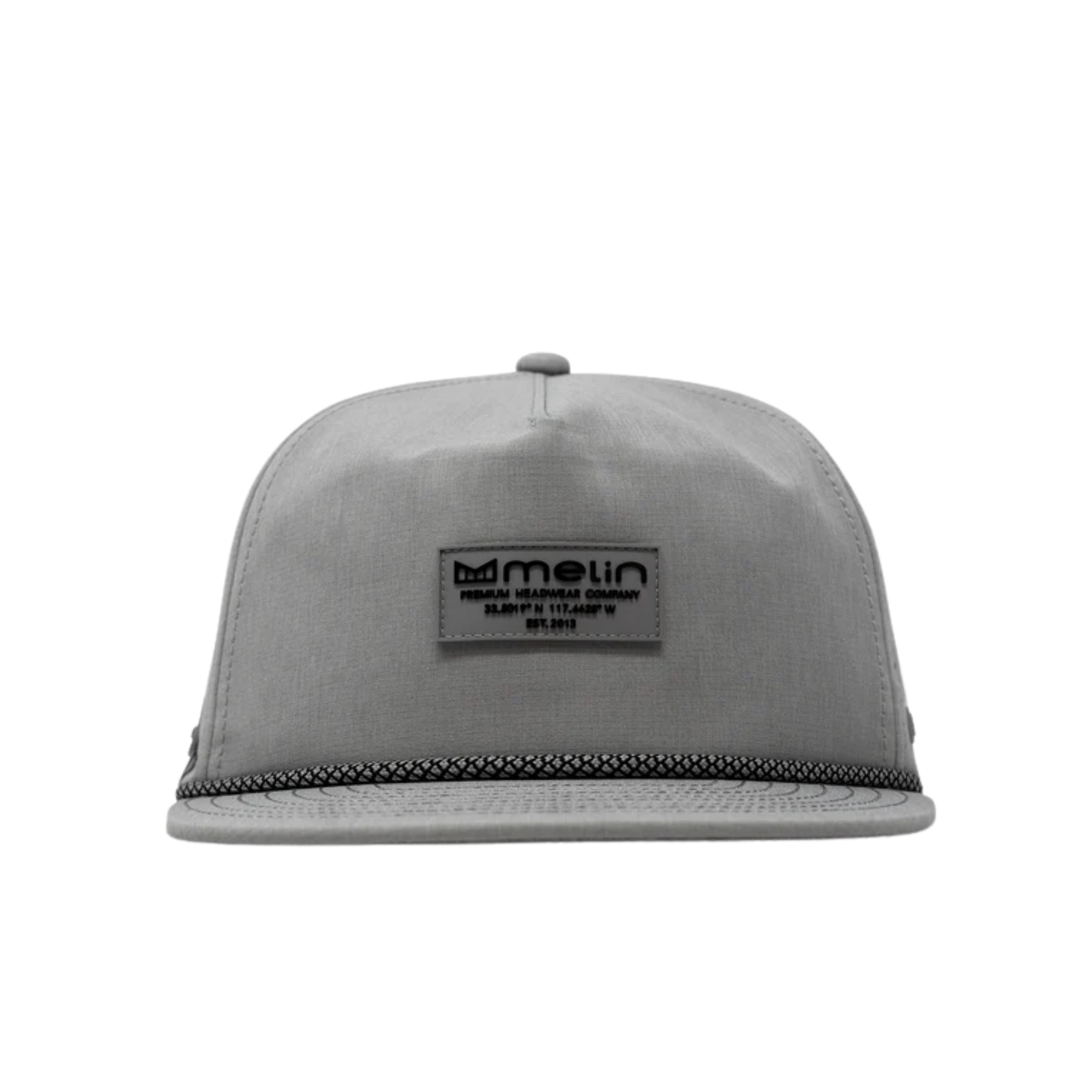 Melin Coronado Brick Hydro - Heather Grey front view on a plain white background