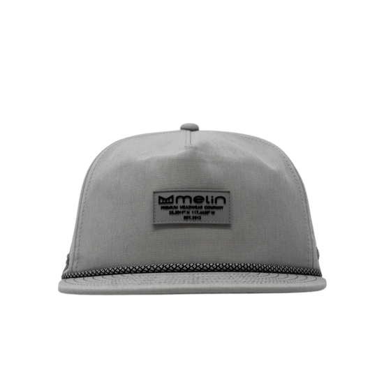 Melin Coronado Brick Hydro - Heather Grey front view on a plain white background