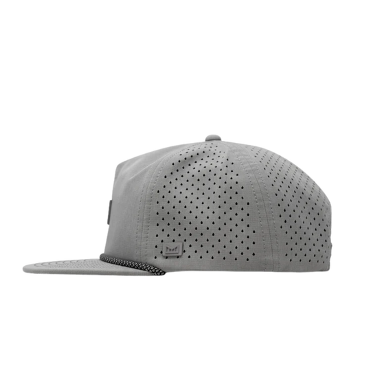 Melin Coronado Brick Hydro - Heather Grey side view on a plain white background