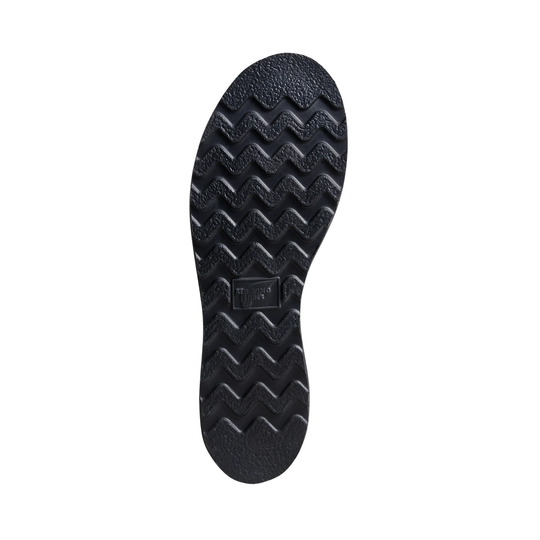 black red wing sole on a plain white background