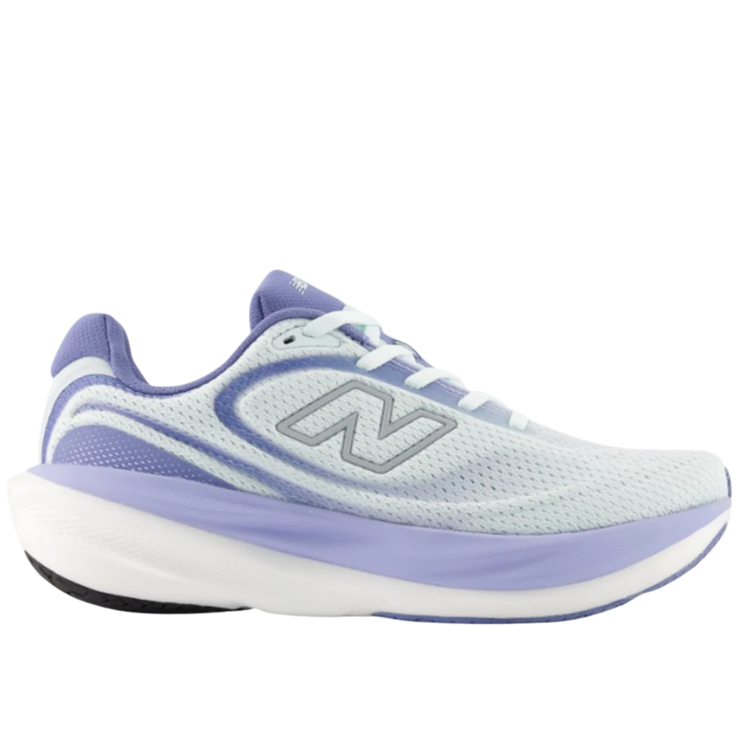 New Balance Women's 1080v15 Shoes - Glint Blue on a white background