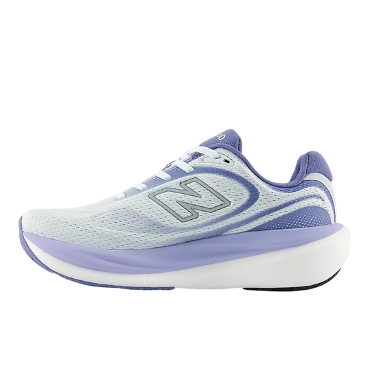 New Balance Women's 1080v15 Shoes - Glint Blue on a white background