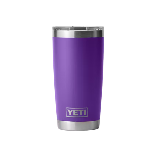 YETI Rambler 20 oz Tumbler With Magslider Lid - Pace Purple on a plain white background