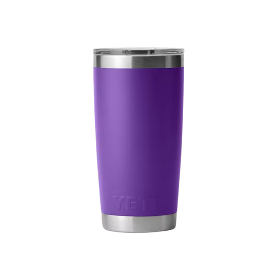 YETI Rambler 20 oz Tumbler With Magslider Lid - Pace Purple on a plain white background
