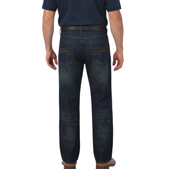 NKE Men's Flame Resistant Utility Jean - Denim