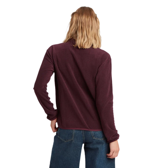 Sherpa Women's Rolpa Full Zip Fleece - Merlot