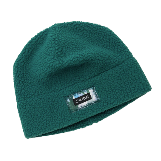 Skida High Pile Polartec Fleece Hat - Glade on a white background