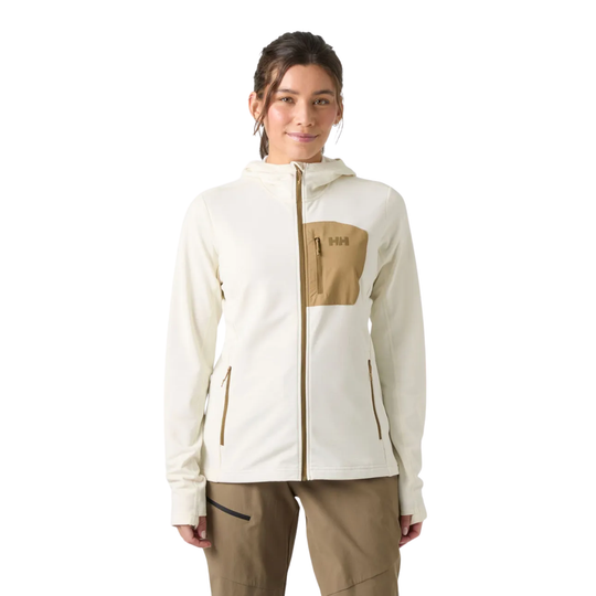Helly Hansen Women's Versalite Hooded Fleece Jacket - Snow
