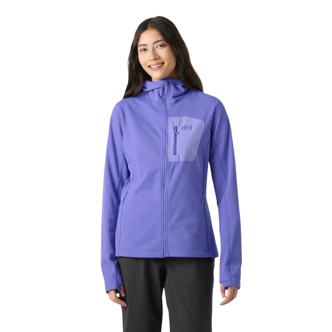 Helly Hansen Women's Versalite Hooded Fleece Jacket - Ultra Violet