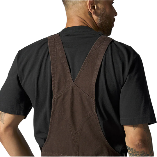 Carhartt Men's Loose Fit Insulated Bib Overall - Dark Brown