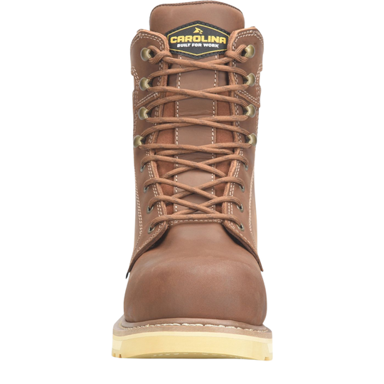 Carolina Men's Gruntz 8 Inch Waterproof Composite Toe Work Boots - Brown