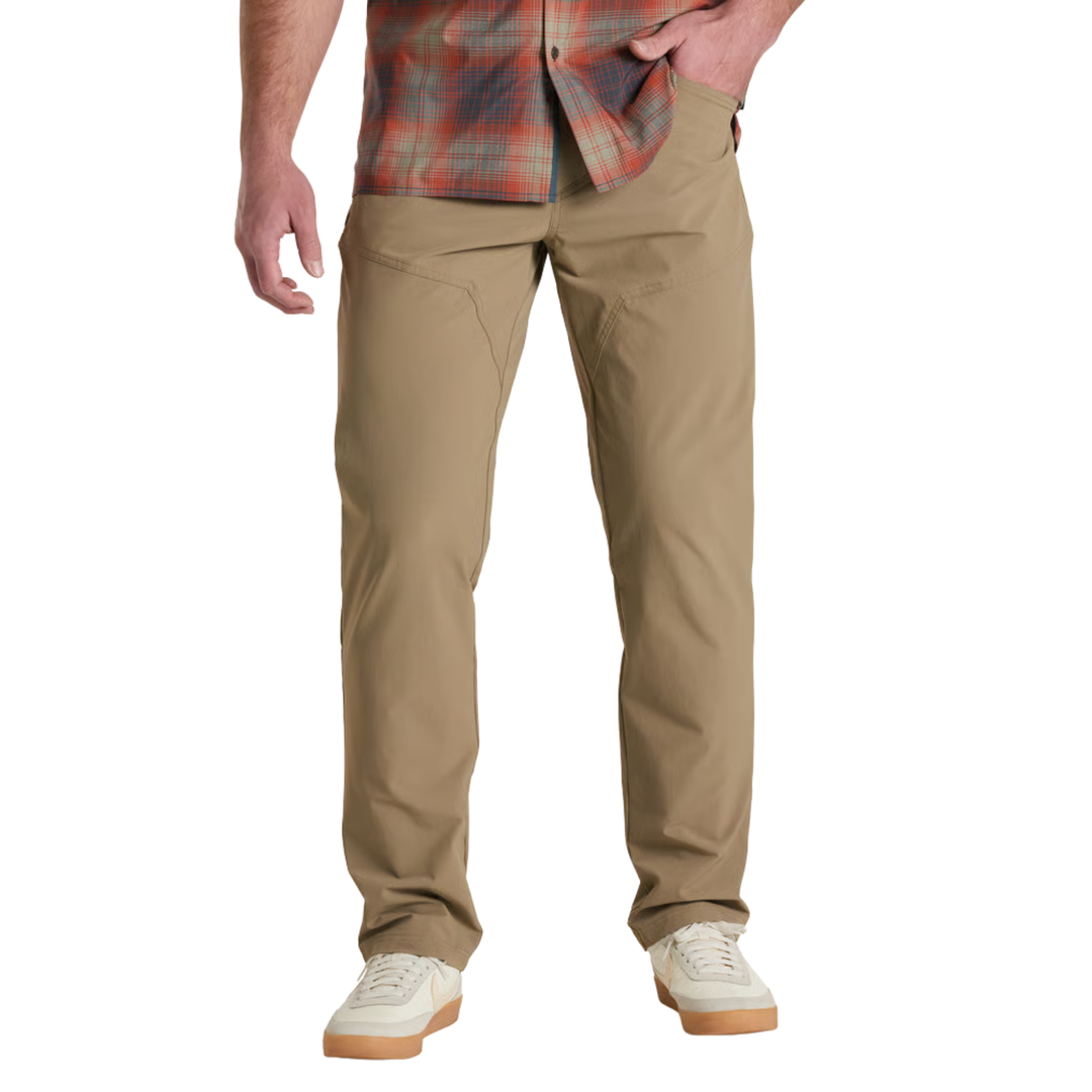 Kuhl Men's Deceivr Pant - Fossil on male model on white background