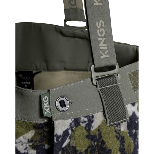 Kings Men's Wind Defender Shift Bib Pant - Camouflage
