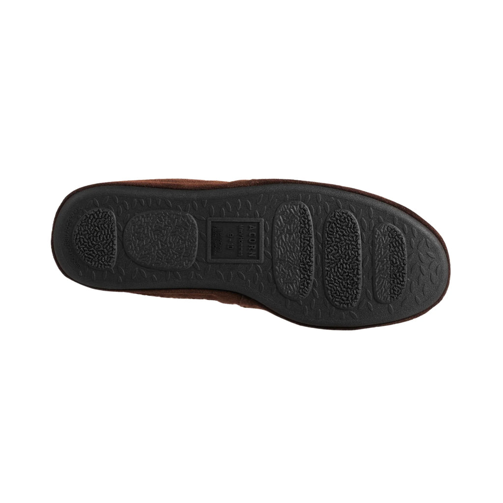 Acorn Men's Moc Slippers - Brown Tweed - Lenny's Shoe & Apparel
