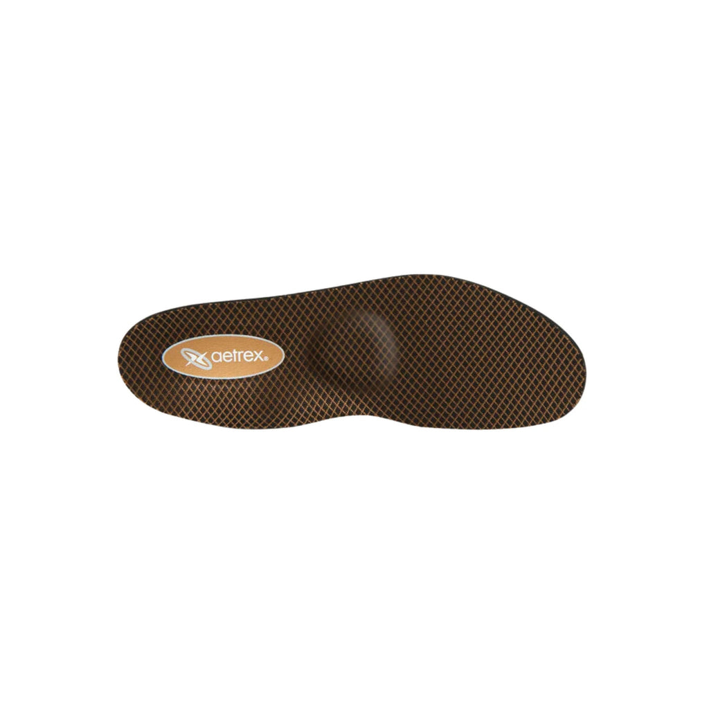 Aetrex Men's Compete Posted With Metatarsal Support Orthotics - Green - Lenny's Shoe & Apparel