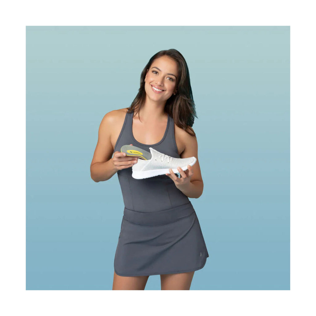 Aetrex Women's Train Medium to High Arch Orthotics - Yellow - Lenny's Shoe & Apparel
