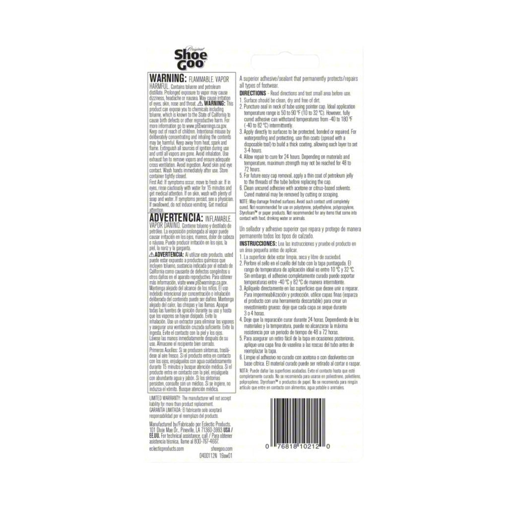 AGS Shoe Repair Glue Shoe Goo - Black - Lenny's Shoe & Apparel