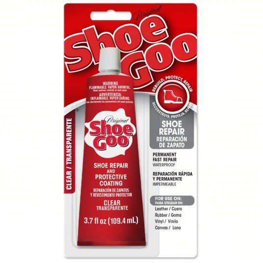 AGS Shoe repair glue: Shoe Goo - Clear - Lenny's Shoe & Apparel