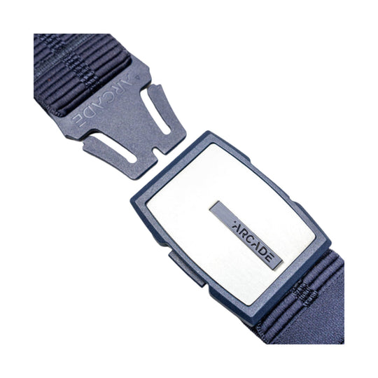 Arcade Stamped Belt - Navy - Lenny's Shoe & Apparel