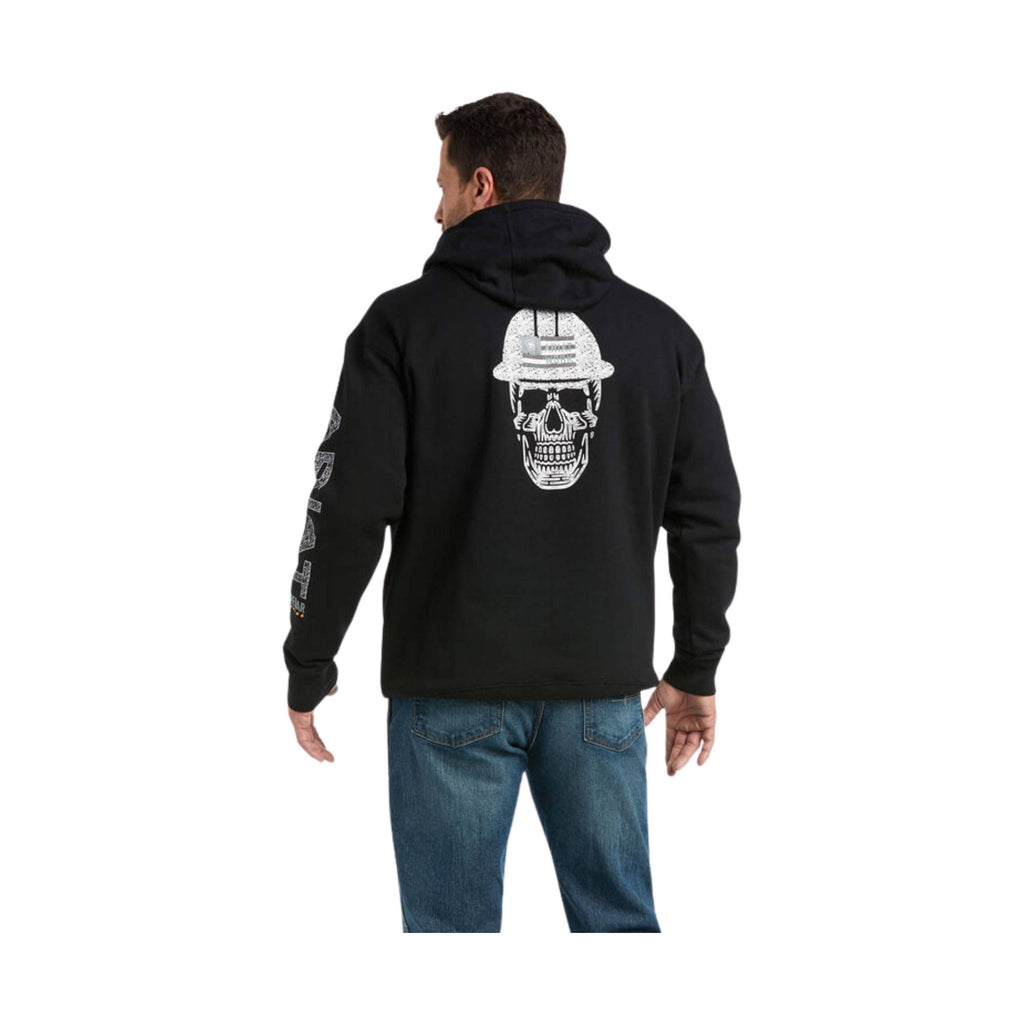 Ariat Men's Roughneck Pullover Hoodie - Black - ONLINE STORE CREDIT/EXCHANGE ONLY - Lenny's Shoe & Apparel