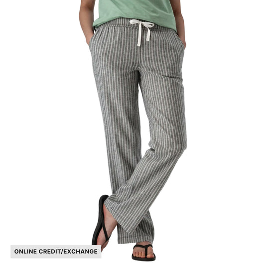 Aventura Women's Breezy Striped Pull On Pant - Black - ONLINE CREDIT/EXCHANGE - Lenny's Shoe & Apparel