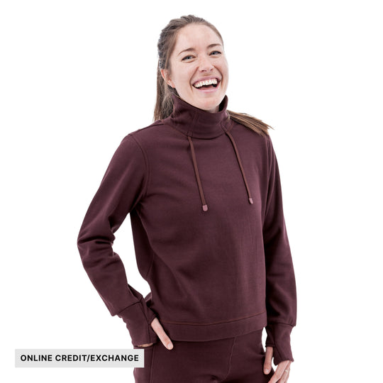 Aventura Women's Dog Walker Fleece Pullover - Sassafras - ONLINE CREDIT/EXCHANGE - Lenny's Shoe & Apparel