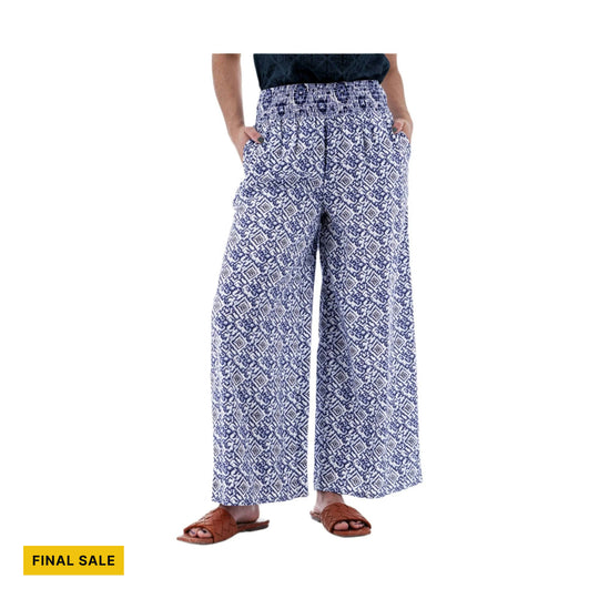 Aventura Women's Portofino Palazzo Pant - Sky Captain - FINAL SALE - Lenny's Shoe & Apparel