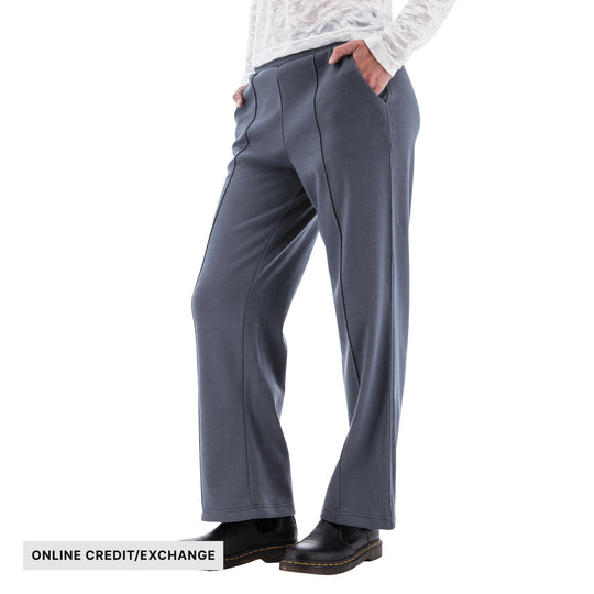 Aventura Women's Weekend Dogwalker Fleece Wide Leg Pant - Ombre Blue - ONLINE CREDIT/EXCHANGE - Lenny's Shoe & Apparel