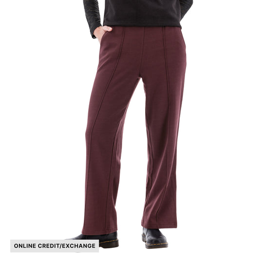 Aventura Women's Weekend Dogwalker Fleece Wide Leg Pant - Sassafras - ONLINE CREDIT/EXCHANGE - Lenny's Shoe & Apparel