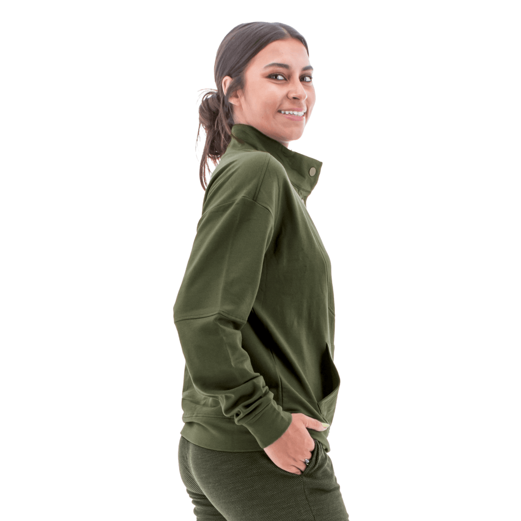 Aventura Women's Anytime Pullover - Climbing Ivy - Lenny's Shoe & Apparel