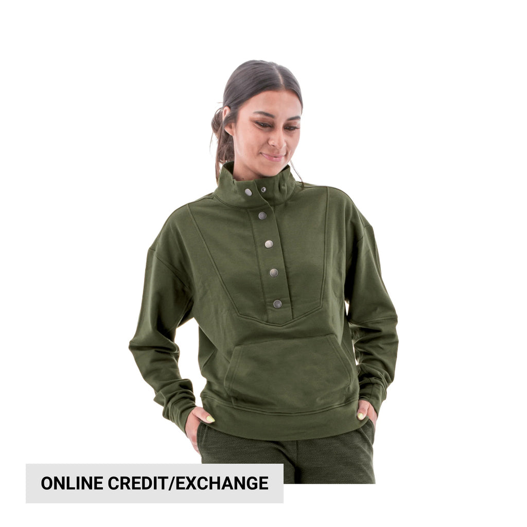 Aventura Women's Anytime Pullover - Climbing Ivy - Lenny's Shoe & Apparel