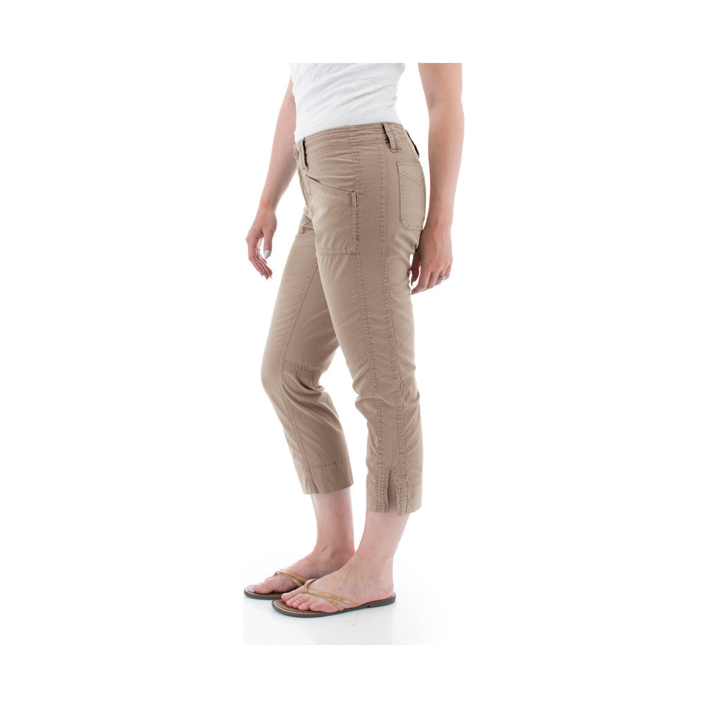 Aventura Women's Arden Organic Cotton Crop Pant - Cinder - Lenny's Shoe & Apparel