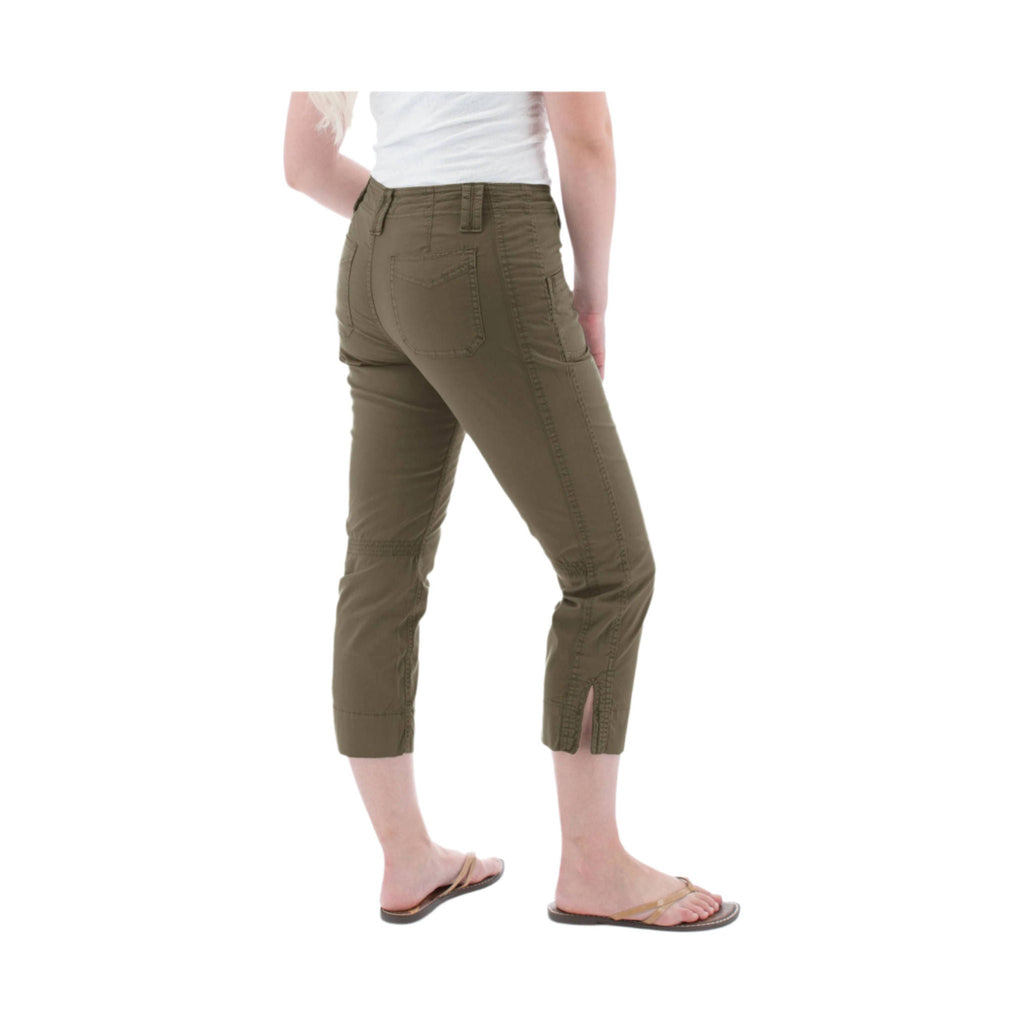 Aventura Women's Arden Organic Cotton Crop Pant - Grape Leaf - Lenny's Shoe & Apparel