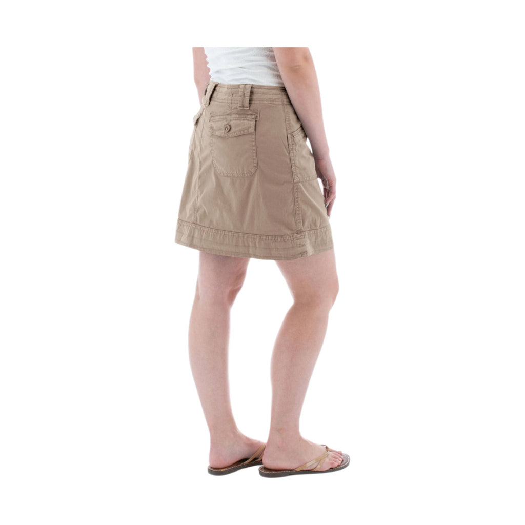 Aventura Women's Arden Woven Organic Skort - Cinder - Lenny's Shoe & Apparel