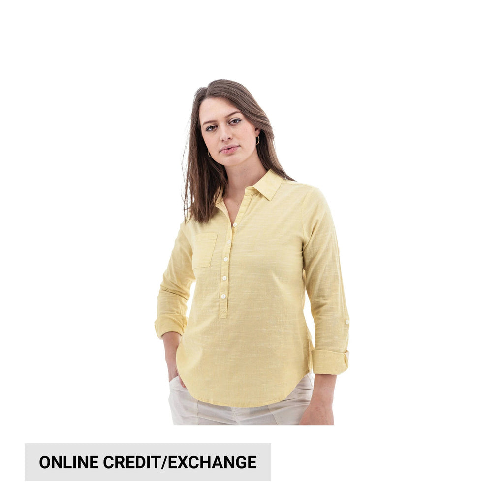 Aventura Women's Devon Popover Top - Golden Haze - Lenny's Shoe & Apparel