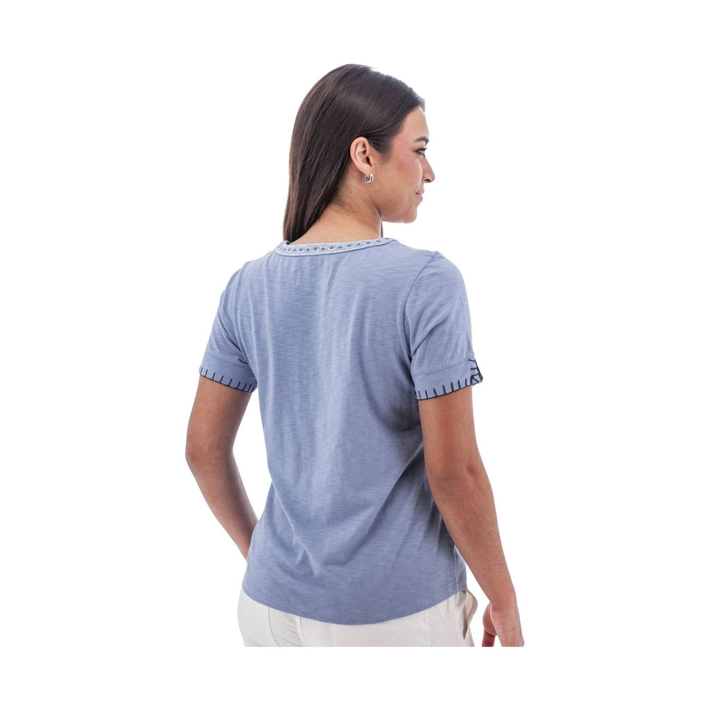 Aventura Women's Ellis Short Sleeve Top - English Manor - Lenny's Shoe & Apparel