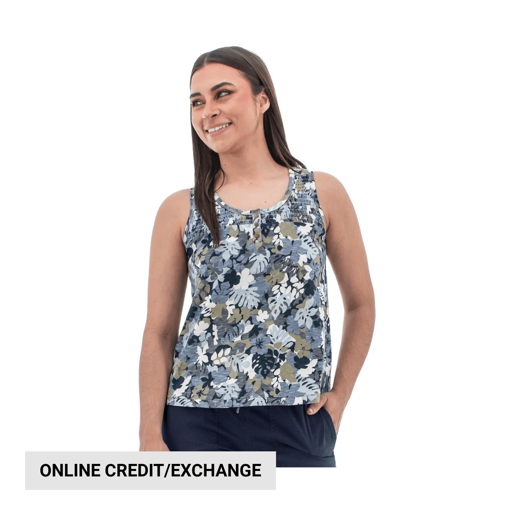 Aventura Women's Essex Tank Top - Blue Skies - Lenny's Shoe & Apparel