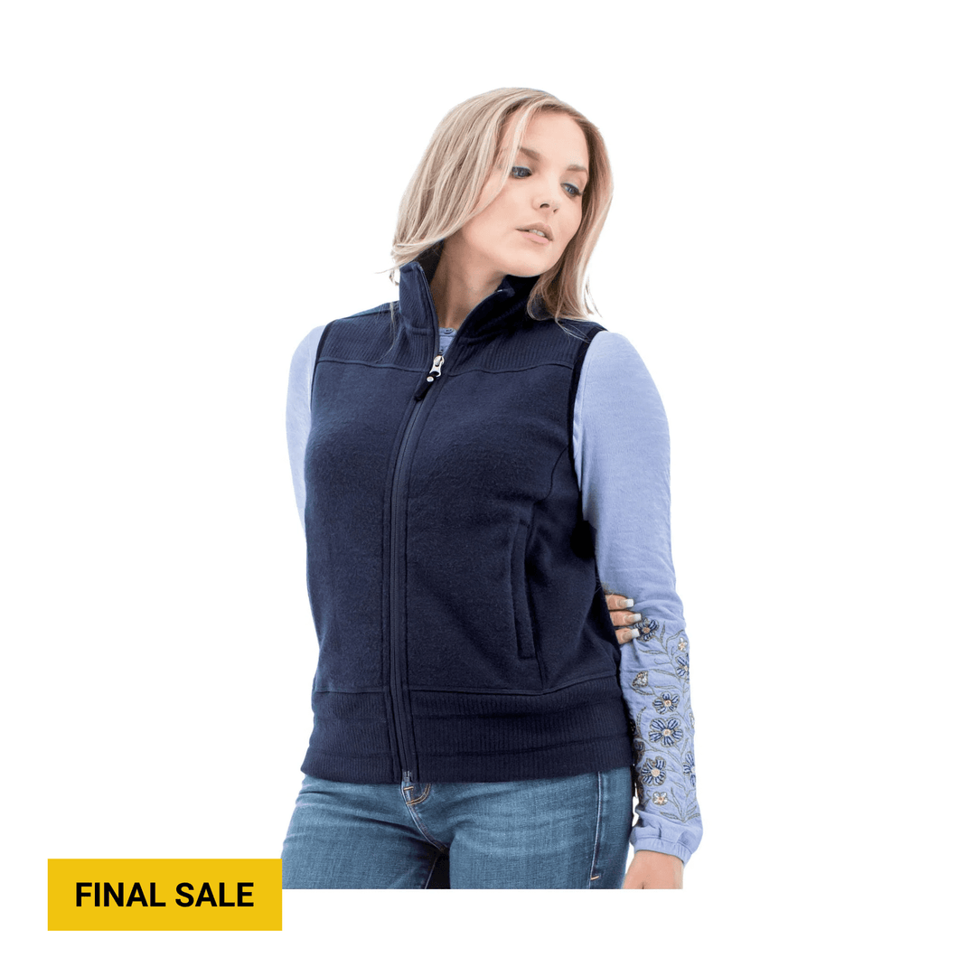 Aventura Women's Kinsley Vest - Sky Captain - Lenny's Shoe & Apparel