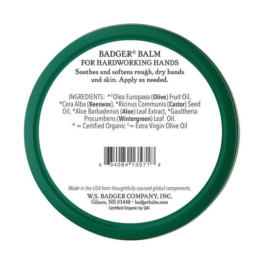 Badger Balm For Hardworking Hands - Lenny's Shoe & Apparel