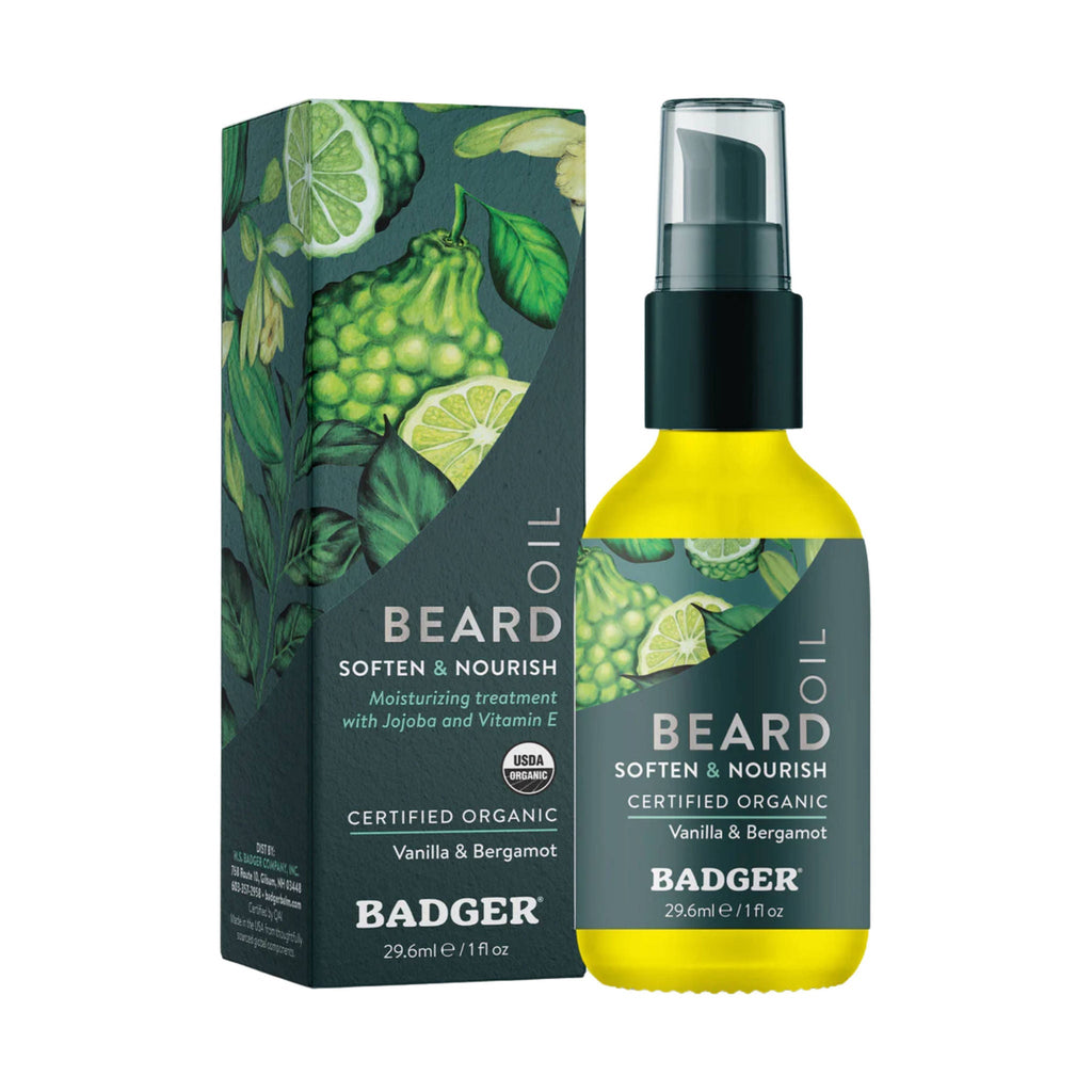 Badger Beard Organic Oil - Lenny's Shoe & Apparel