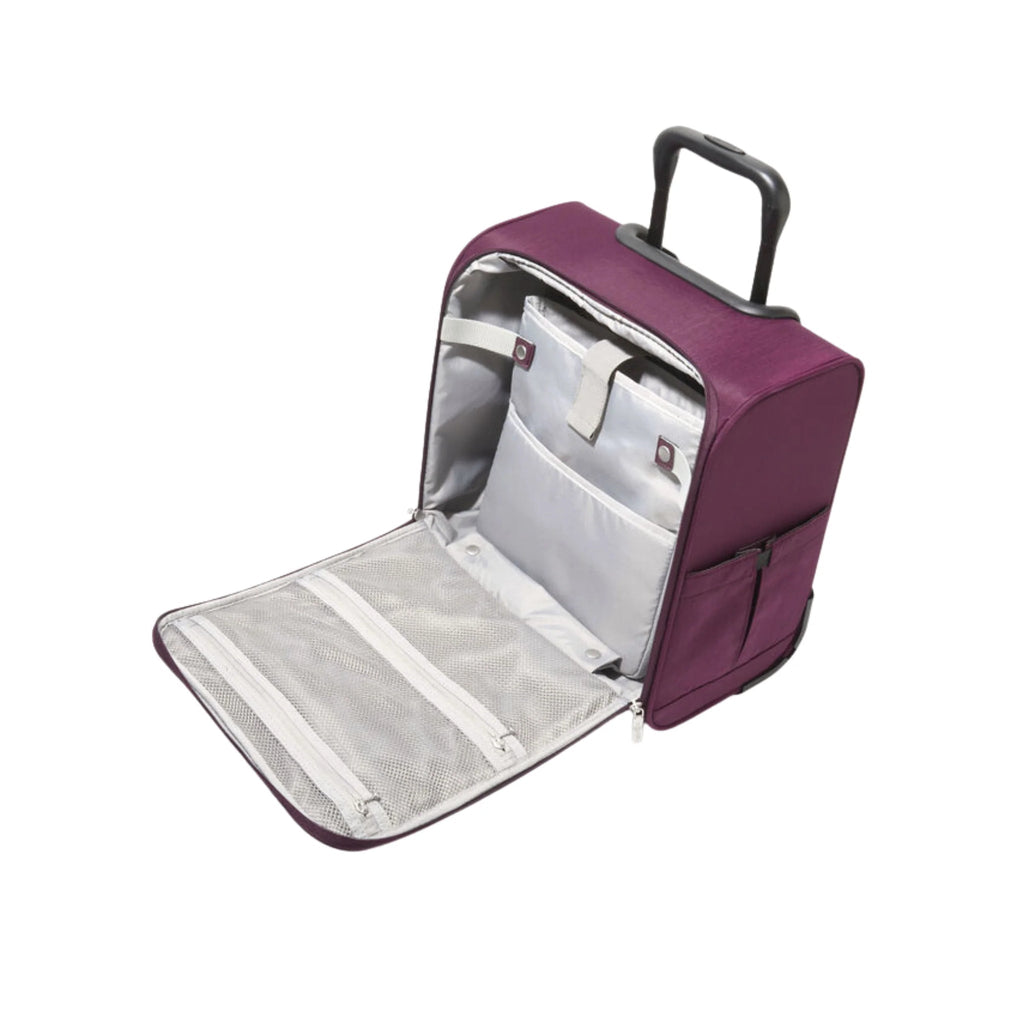 Baggallini 2 Wheel Underseater - Mulberry - Lenny's Shoe & Apparel