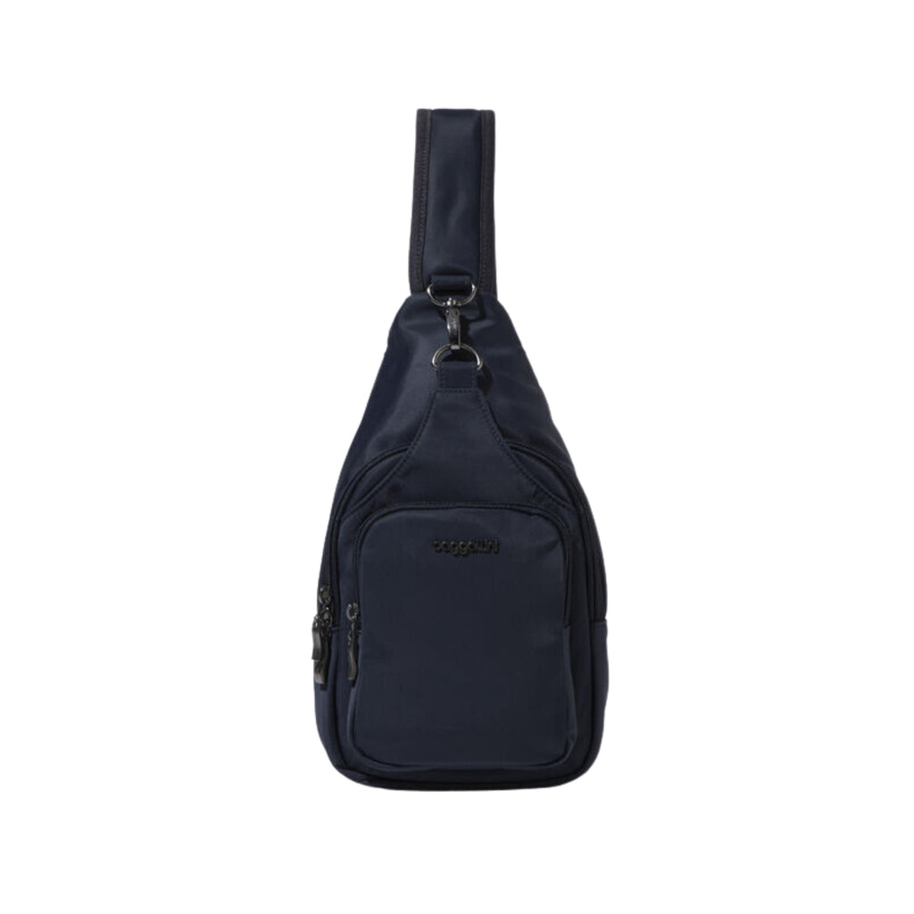 Baggallini Central Park Sling - French Navy - Lenny's Shoe & Apparel