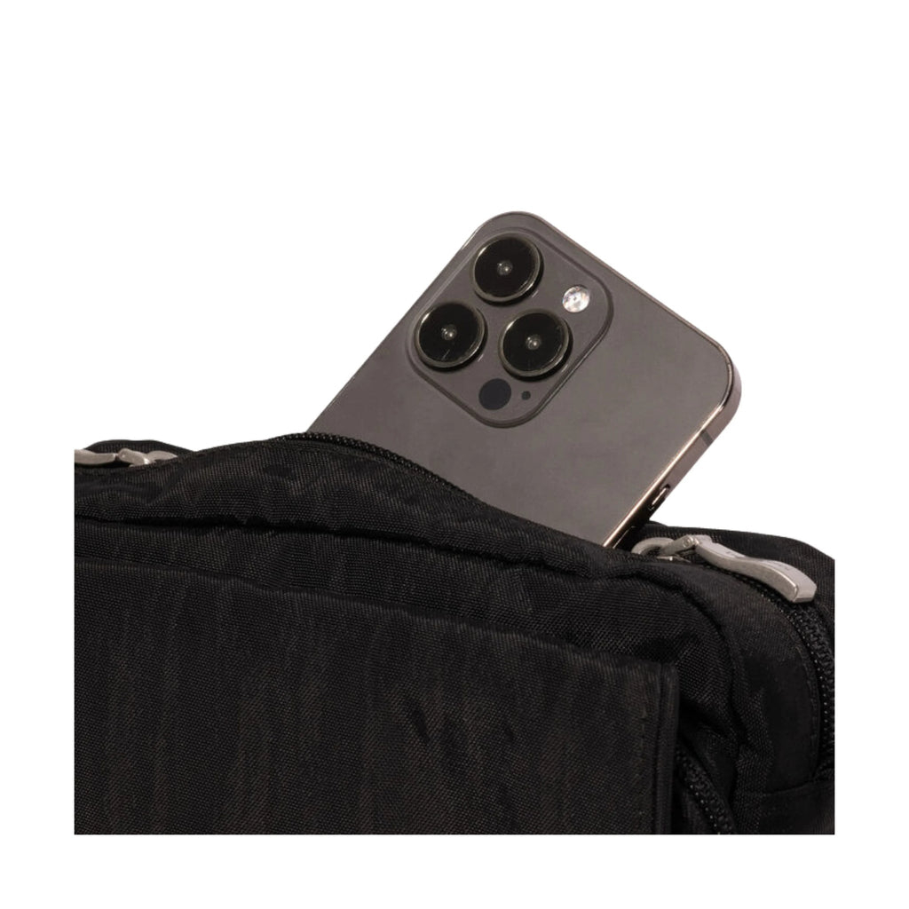 Baggallini Coastal Flip Lock Camera Bag Crossbody - Black - Lenny's Shoe & Apparel
