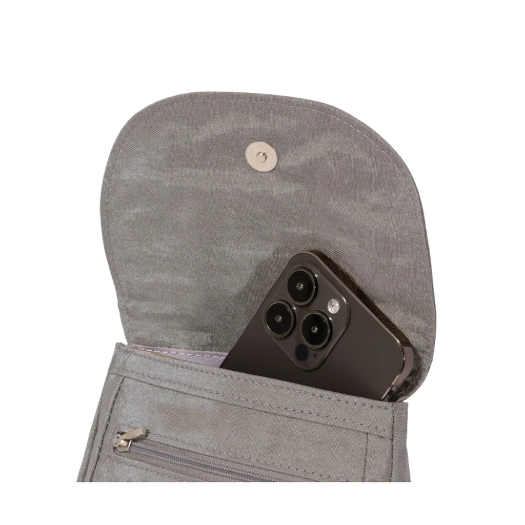 Baggallini Dash Crossbody - Sterling Shimmer - Lenny's Shoe & Apparel