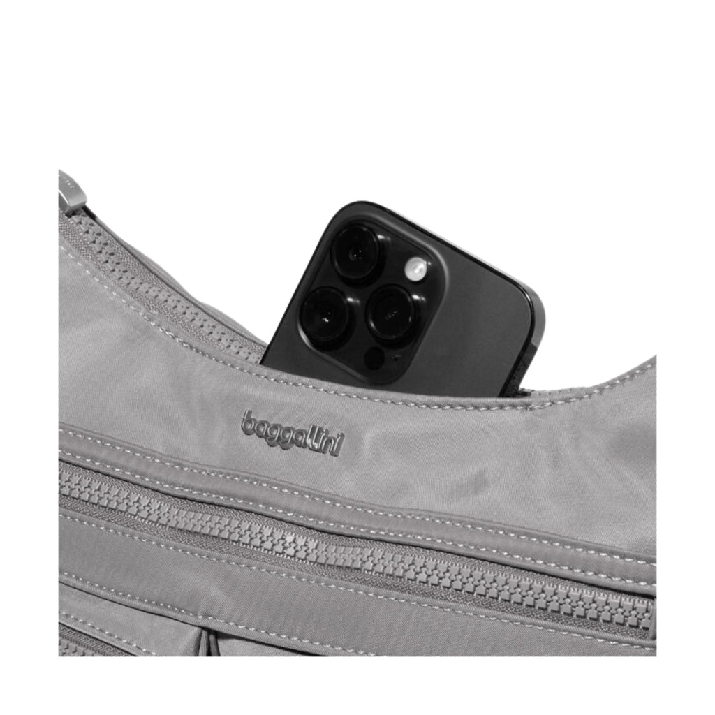 Baggallini Modern Everywhere Bag - Steel Grey Twill - Lenny's Shoe & Apparel